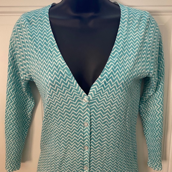 Chevron Cardigan - Picture 2 of 6